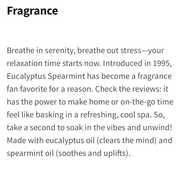 Bath & Body Works Eucalyptus Spearmint Moisturizing Body Wash NWT NEW WITH TAG - Picture 3 of 3